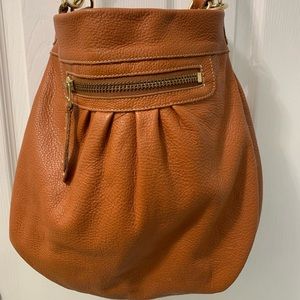 Roots Olivia Brown Leather Bag